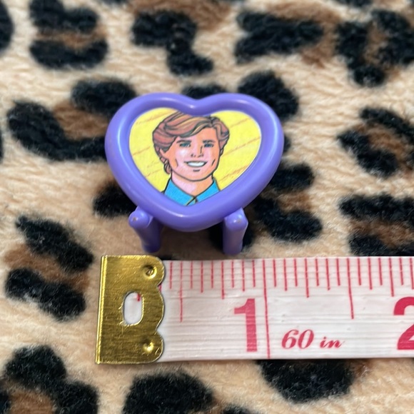BARBIE 💕 Ken Doll Accessories Vintage 80s 90s Heart Picture Frame Jukebox Mini - Picture 10 of 16